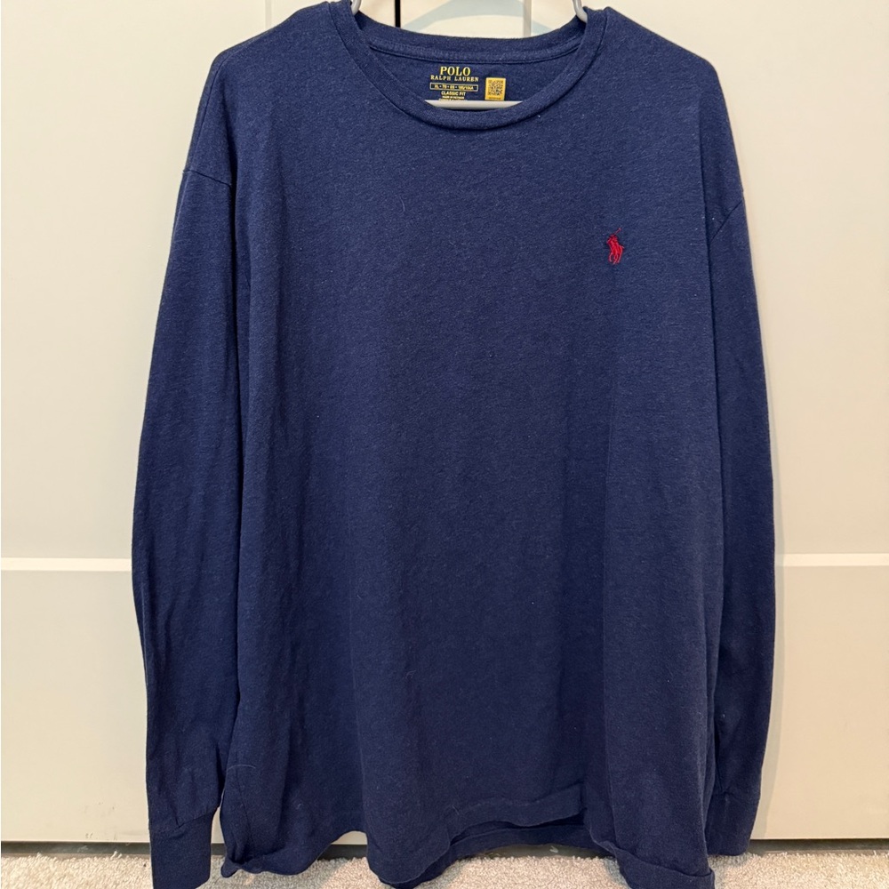Polo by Ralph Lauren Navy Classic Fit Shirt